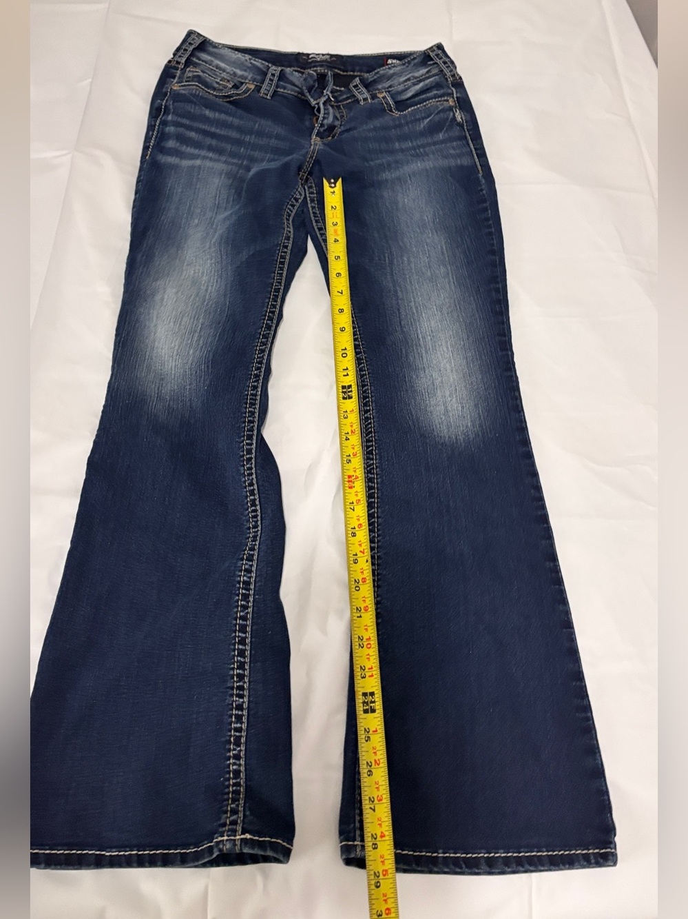 Silver Jeans Dark Blue Flared Jeans